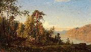 Amaldus Nielsen Fjordparti oil painting reproduction